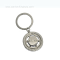 Custom fashion modern car brand metal key chain